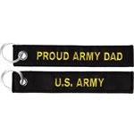 KEYCHAIN-PROUD ARMY DAD 5 3 / 4"x1"