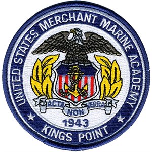 PAT-US MERCHANT MARINE ACADEMY (4").