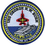 USS GEORGE H.W. BUSH CVN 77 (FLDK) (4")