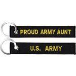 KEYCHAIN-PROUD ARMY AUNT