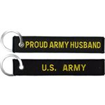 KEYCHAIN-PROUD ARMY HUSBAND