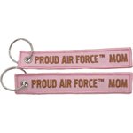 KEYCHAIN-PROUD AF MOM PINK (5.5X1)