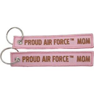 KEYCHAIN-PROUD AF MOM PINK (5.5X1)