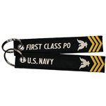 KEYCHAIN-US NAVY FIRST CLASS PO