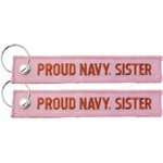 KEYCHAIN-PROUD NAVY SISTER (NEX)