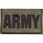 PAT-ARMY ODGRN / 2PIECE (H&L) ATTCH2X3"[LX18]@