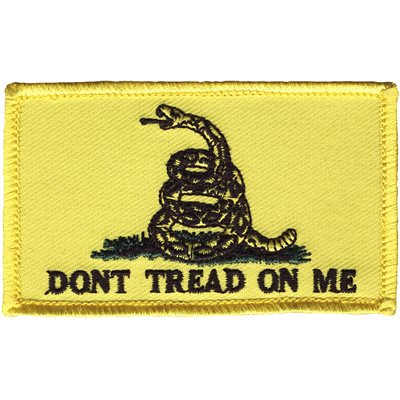 PAT-GADSEN FLAG / 2PIECE (H&L) ATTCH2X3"[LX18]