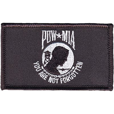 PAT-POW MIA / 2PIECE (H&L) ATTCH2X3"