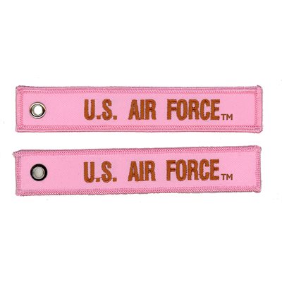 KEYCHAIN- U.S. AIR FORCE (PINK)