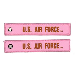 KEYCHAIN- U.S. AIR FORCE (PINK)