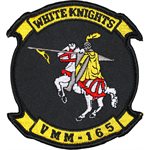 VMM-165 WHITE KNIGHTS ( 4" H & L )