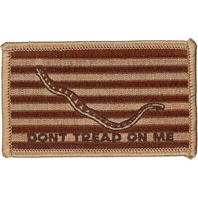 PAT-DONT TREAD ON ME (TAN) / 2PIECE (H&L) ATTCH[LX18]