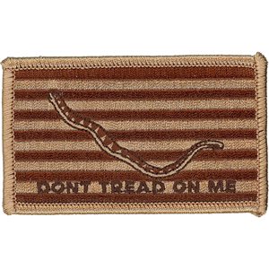 PAT-DONT TREAD ON ME (TAN) / 2PIECE (H&L) ATTCH[LX18]