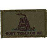 PAT-DONT TREAD ON ME / COILED SNAKE (OD) / 2PIECE (H&L) ATTCH[LX18]