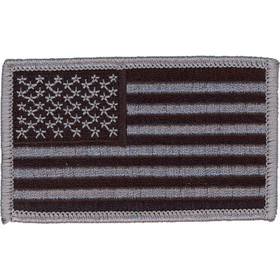 PAT-AMERICAN FLAG(BLK / GREY)(H&L)