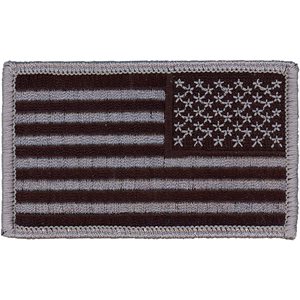 PAT- FLAG REVERSED (BLK / GREY) / 2PIECE (H&L) (LX)