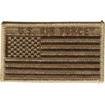 PAT-US AIR FORCE W / FLAG (TAN H&L)[LX18]@