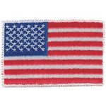 PAT- AMERICAN FLAG (H&L) 1.5 x 2.5 SMALLER