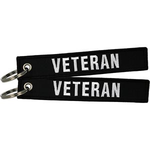 KEYCHAIN-VETERAN (BLK)