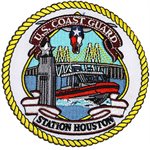 PAT-U.S. COAST GUARD HOUSTON (4IN)