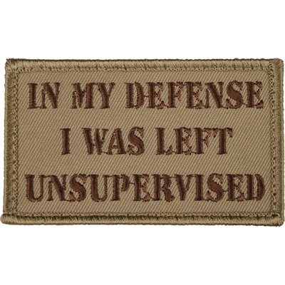 PAT- IN MY DEFENSE I WAS LEFT UNSUPERVISED- CYB (H&L) (LX)