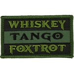 PAT- WHISKEY / TANGO / FOXTROT ODGRN (H&L)