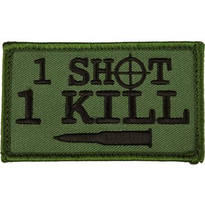 PAT- 1 SHOT 1 KILL (bullet)- ODGRN (H&L) (LX)