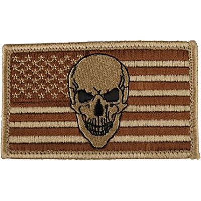 PAT- USA FLAG WIH SKULL- CYB (H&L) (LX)