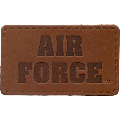 PAT-AIR FORCE LEATHER PATCH HEAT SEAL@