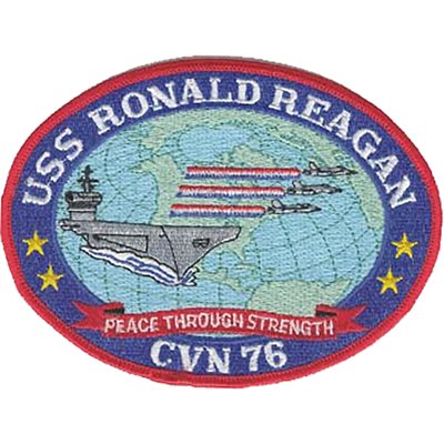 PAT-USS RONALD REAGAN CVN 76(5") [FLDK]