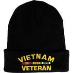 WATCH-VIETNAM VET W / RIBBO(BLK)