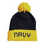 WATCH-NAVY 2 TONE POM POM[DX19]