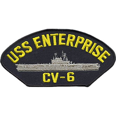 W / USS ENTERPRISE(CV-6)@