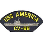 W / USS AMERICA(CV-66) (LX) @