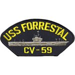 W / USS FORRESTAL (CV-59) @