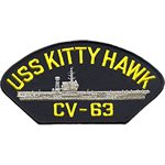 W / USS KITTY HAWK(CV-63) (LX)@