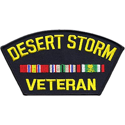 W / DESERT STORM VETERAN W / RIB