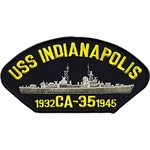 W / USS INDIANAPOLIS CA-35 1932 @