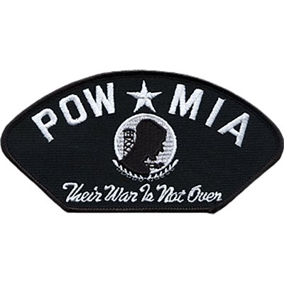 W / POW*MIA THEIR WAR IS(BLK)