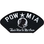 W / POW*MIA THEIR WAR IS(BLK)