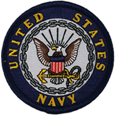 W / UNITED STATES NAVY(3") (NEX) 