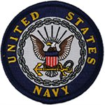 W / UNITED STATES NAVY(3") (NEX) 