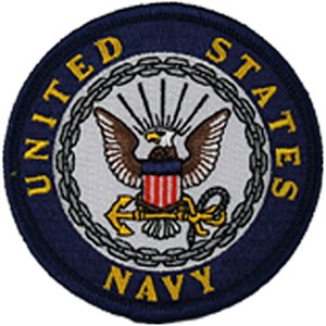 W / UNITED STATES NAVY(3") (NEX) 