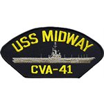 W / USS MIDWAY CVA-41 @