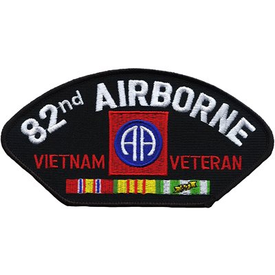 W / 82ND AIRBORNE VIETNAM V(BLK) @