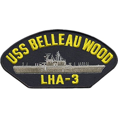 W / USS BELLEAU WOOD LHA-3