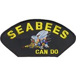 W / SEABEES CAN DO (BLACK) @