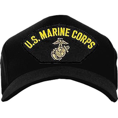 W / U.S.MARINE CORPS(G&A)BLK.-@